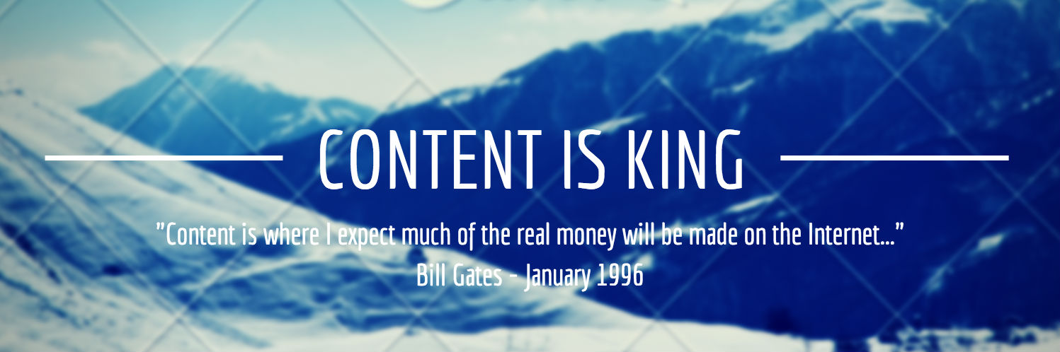 Marketing digitale oggi - Content King e Platform Queen? Blog UpGrad