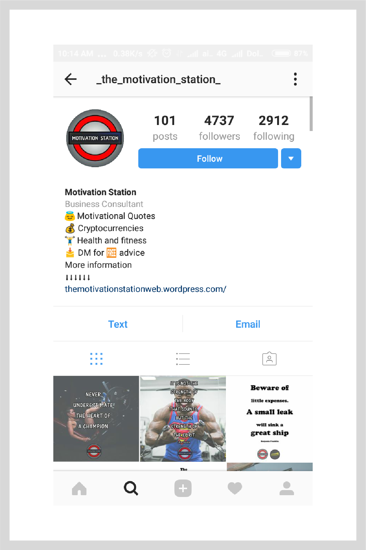 Perfil do Instagram Melhores maneiras de usar o Instagram para negócios Blog UpGrad