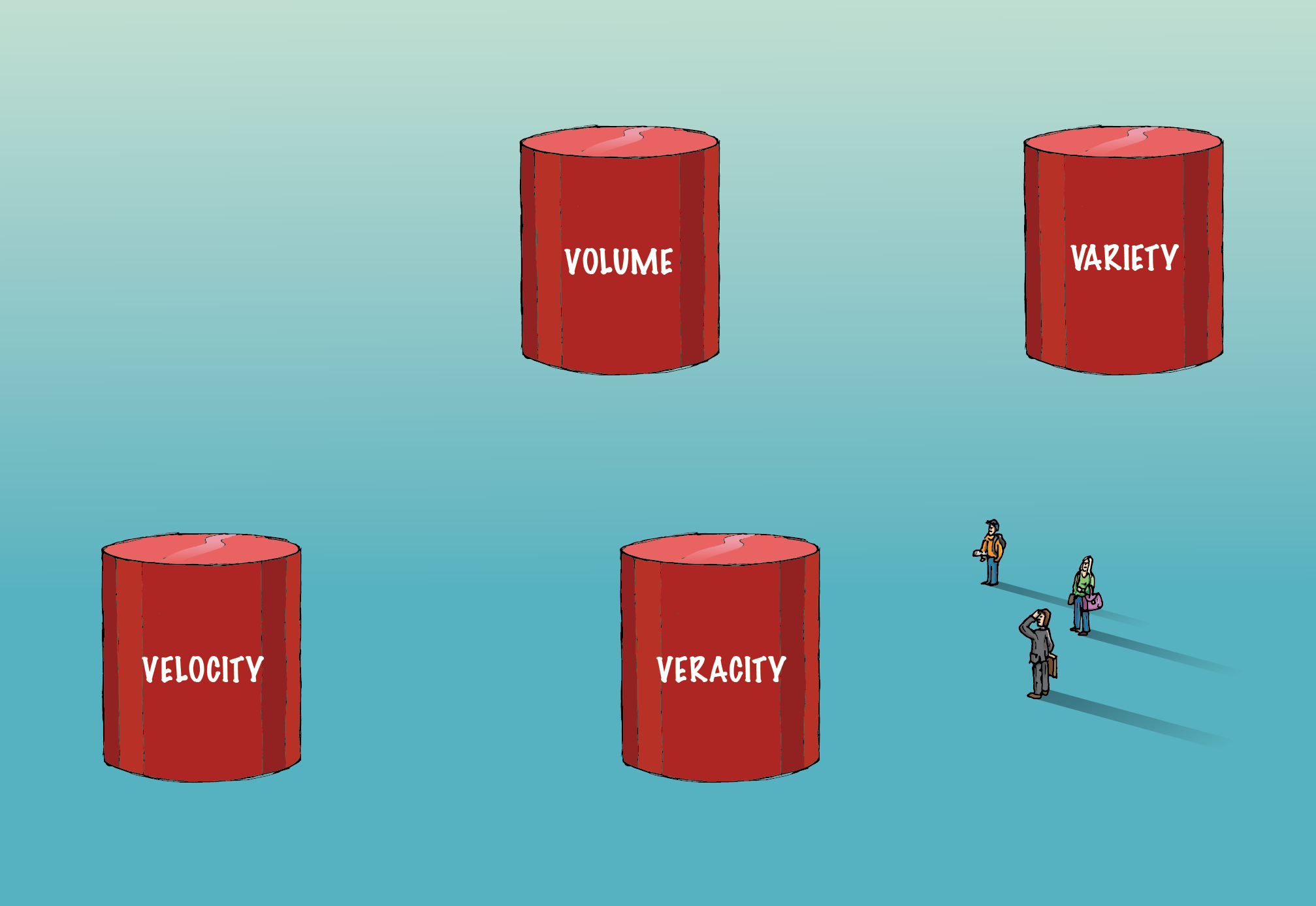 الفرق بين التعلم الآلي في علم البيانات والبيانات الضخمة